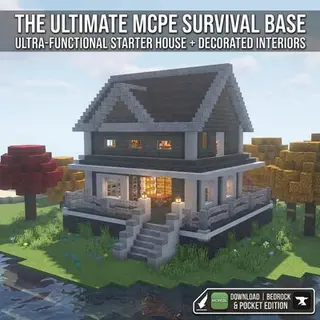 Asthetic Hardcore Modern Survival House