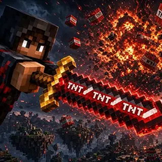 Blockys TNT SWORD
