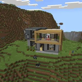 Survival Starter modern house (packs)