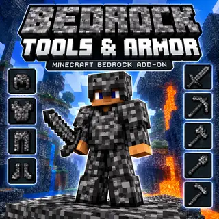 bedrock tools and armor