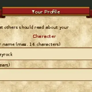 RP Character Scrolls
