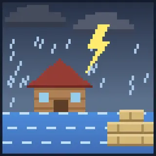 realistic flood