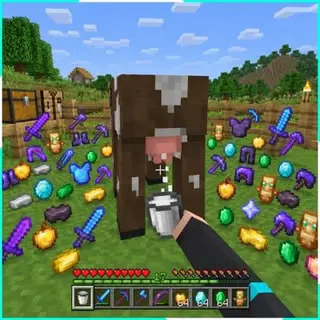 Milking Gives OP Items!