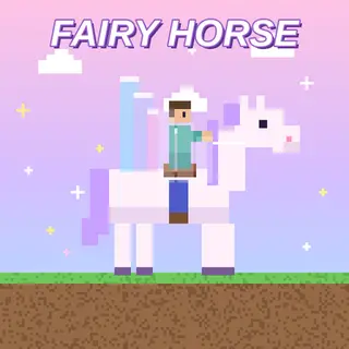 Fairy horse in Minecraft
