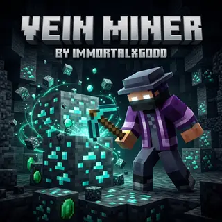 Immortal's Vein Miner | Ore & Log Vein Mining