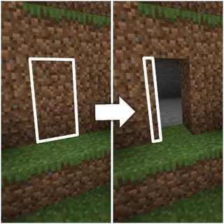 Camouflage Door & Trapdoor