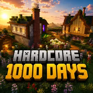 💀 1500 Days Hardcore Survival World