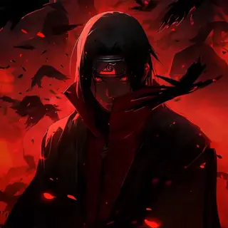 Itachi Uchiha Anime Ui 