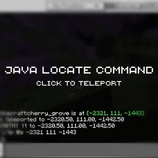 Java Locate Command