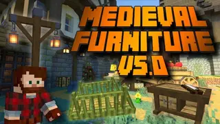 Medieval Furniture Addon MCPE [V5.0] - Compatibility with 1.20