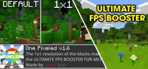 One Pixeled - Ultimate FPS Booster Texture Pack V1.6
