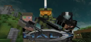HALO Addon The Battle on installation 04 - 3D Weapons | Minecraft Addons PE