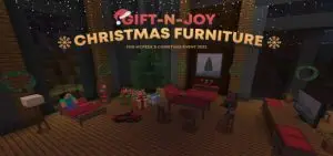 Christmas Event 2022 - Gift-n-Joy Christmas Furniture Addon | Minecraft Furniture Mod