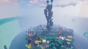 Aqua Parkour Map - An Aquatic Twist (1.21.70+)