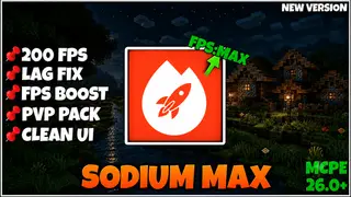 Sodium Max | FPS Boost | Best Sodium | FPS optimizer | Sodium FPS Boost | Sodium Mod
