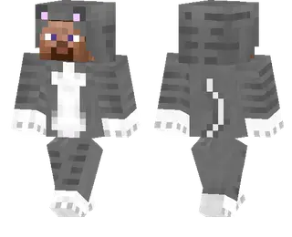 Steve in Cat Pajamas Skin
