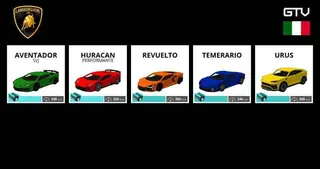 GTV | LAMBORGHINI CARS Mod