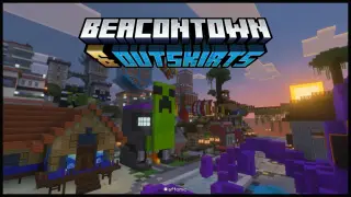 Beacontown and Outskirts Map for Minecraft Bedrock 26.10