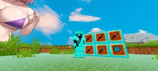 Nino Nakano Anime Sky Texture Pack for MCPE 26.50