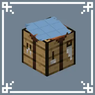 Crafting Blueprint Texture Pack for Minecraft Bedrock 26.30
