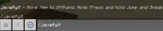 Javaify Offhand Addon for Minecraft Bedrock 26.50