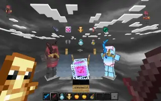 Moonlight PvP Texture Pack for Minecraft Bedrock 26.50
