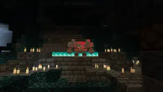 Warden to Redstone Monstrosity Texture Pack for MCPE 26.50
