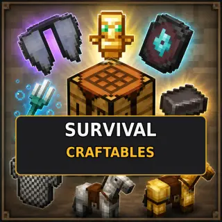 Survival Craftables Addon for Minecraft Bedrock