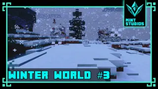 Winter World - Infinite Biomes Map for MCPE 26.50
