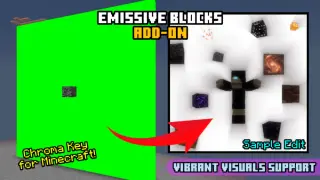 Emissive Blocks Addon for Minecraft Bedrock 26.50