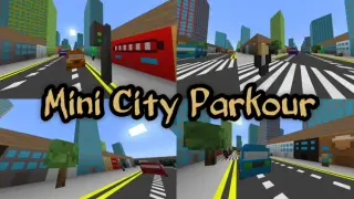 Mini City Parkour Map for Minecraft Bedrock 26.50