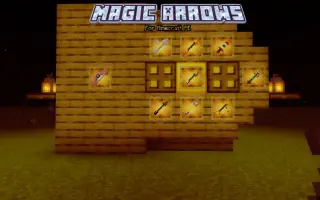 Magic Arrows — Flechas Mágicas Addon for Minecraft Bedrock