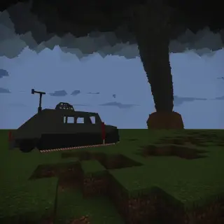 Tornado Intercept Vehicles Addon for Minecraft Bedrock 26.30