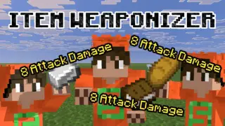 Item Weaponizer Addon for Minecraft Bedrock 26.50