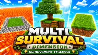 Multi Survival Dimension Addon for Minecraft Bedrock 26.50