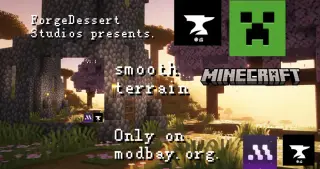 Smooth Terrain Texture Pack for Minecraft Bedrock 26.50