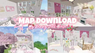 Bunny Dollhouse Map for Minecraft Bedrock 26.50
