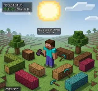 TreeCapitator Add-on for Minecraft