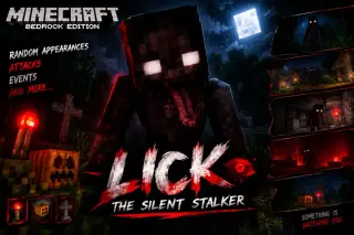 Lick: The Silent Stalker Add-on for Minecraft