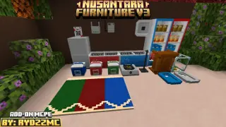 Nusantara Furniture Add-on for Minecraft