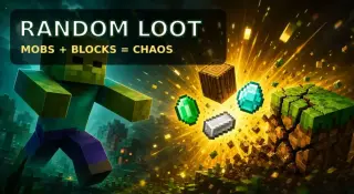 Random Loot Everywhere Add-on for Minecraft