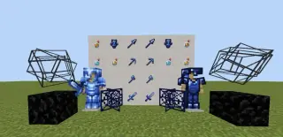 Nyxrons Pigblue Texture Pack for Minecraft