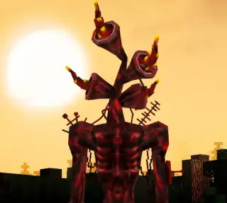 Infected Siren Head Add-on for Minecraft