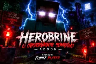 Herobrine — O Observador Sombrio Add-on for Minecraft