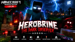 Herobrine — The Dark Observer Add-on for Minecraft