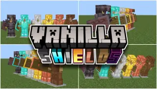 Vanilla Shields Addon for Minecraft Bedrock 26.50