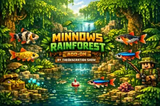 Minnows Rainforest Addon for Minecraft Bedrock