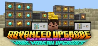 Advanced Golden Apple Upgrade Addon for MCPE 1.21.100