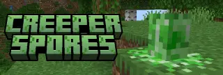 Creeper Spores Addon for Minecraft Bedrock 1.21.100