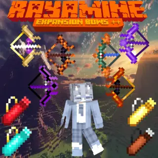 Rayamine Expansion Bows Addon for Minecraft Bedrock 1.21.100